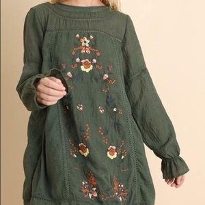 Embroidered dress